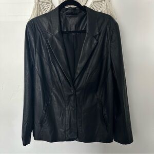 Monterrey bay | faux leather jacket
